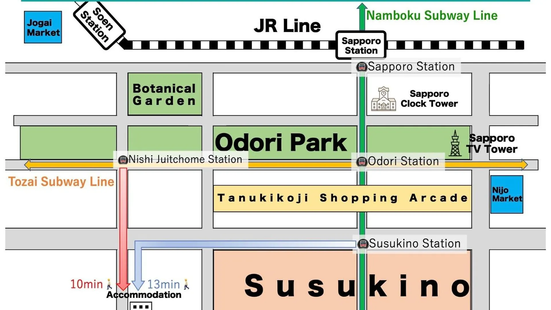 Daire Endless Mitsui Minami 5Jo II - Vacation Stay 18253 Sapporo